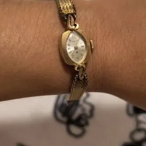 Hamilton 14k solid gold with 10k GF wristlet band Hamilton | Accessories | Hamilton 4k Solid Gold With 1k Gf  main image 4